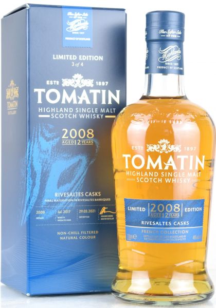 Tomatin 2008/2021 Rivesaltes Cask French Collection 46% vol.