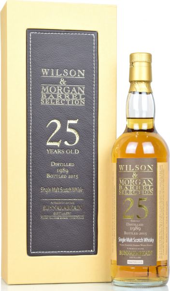 Bunnahabhain 25 Jahre 1989/2015 Sherry Cask Wilson & Morgan 46,6% vol.