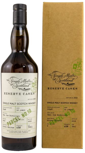 Caol Ila 2010/2022 The Single Malts of Scotland Reserve Casks #10 48% vol.