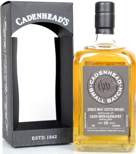 Glen Spey 16 Jahre 2001/2018 Cadenhead 54,0% vol.