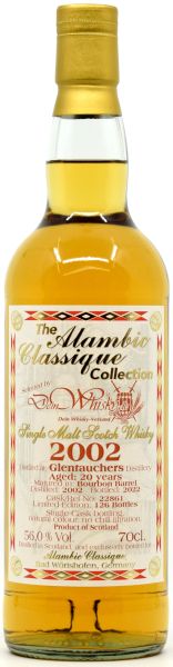 Glentauchers 20 Jahre 2002/2022 Alambic Classique for deinwhisky.de 56% vol.