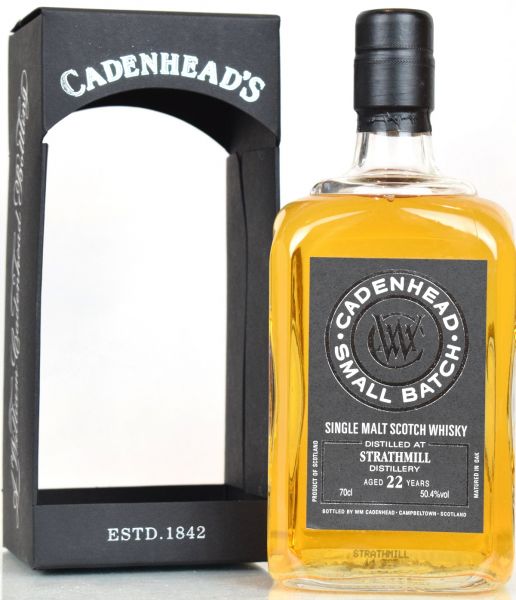 Strathmill 22 Jahre 1992/2014 Cadenhead's 50,4% vol.