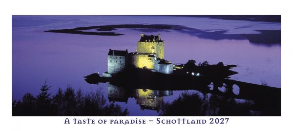 Wandkalender "A taste of Paradise - Schottland 2027"