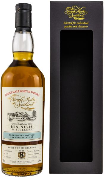 Ben Nevis 2013/2022 Sherry Cask The Single Malts of Scotland #1271 67% vol.