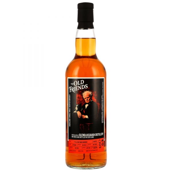Glenglassaugh peated 14 Jahre 2011/2025 1st Fill Port Cask The Old Friends #2 53,5% vol.