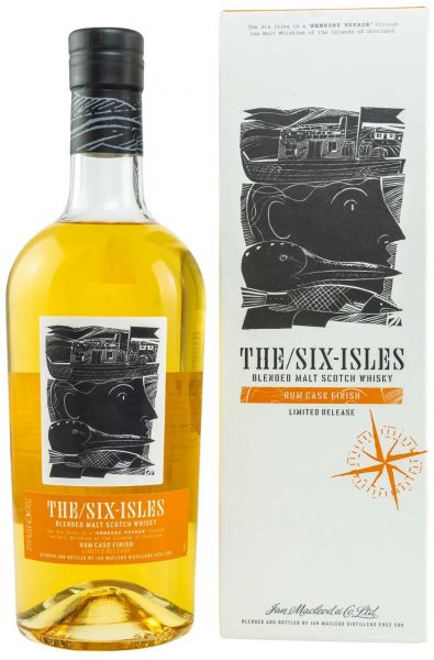 Six Isles Voyager Rum Cask Blended Malt Whisky 46% vol.