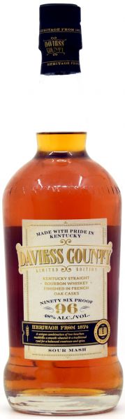 Daviess County Kentucky Straight Bourbon French Oak Finish 48% vol.