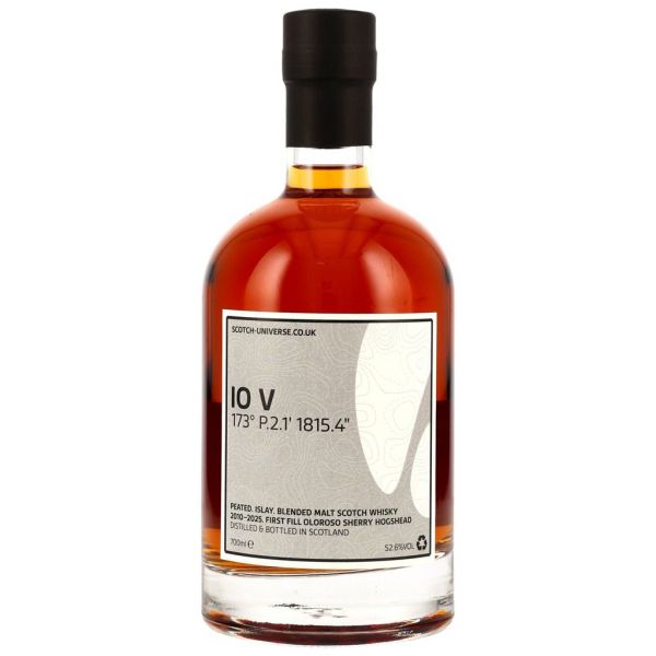 IO V 14 Jahre 2010/2025 1st Fill Oloroso Sherry Scotch Universe 52,6% vol.