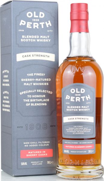 Old Perth Cask Strength Blended Malt Sherry Casks 58,6% vol.