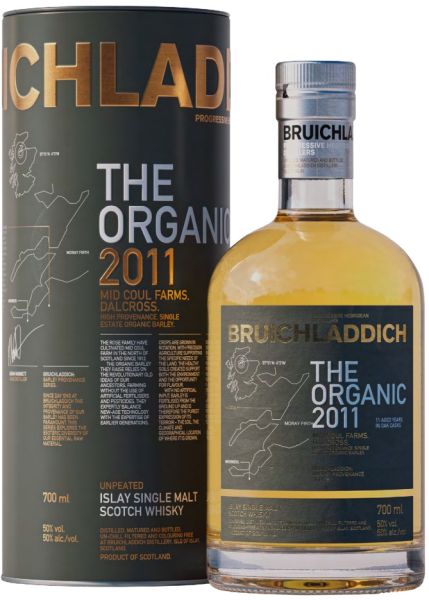 Bruichladdich 11 Jahre 2011/2022 The Organic 50% vol.