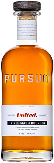 Pursuit United Bourbon Triple Mash Bourbon 44% vol.
