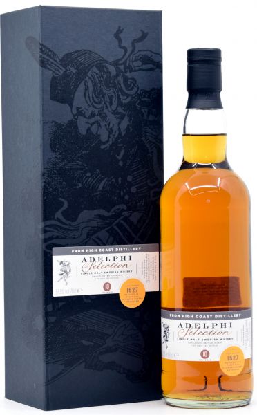 High Coast peated 10 Jahre 2013/2024 1st Fill Oloroso Sherry #1527 Adelphi 57,1% vol.