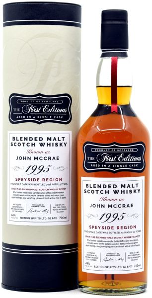 John McCrae 23 Jahre 1995/2018 First Editions 44% vol.
