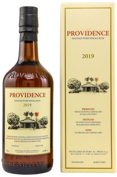 Providence 2019 Haitian Pure Single Rum 52% vol.