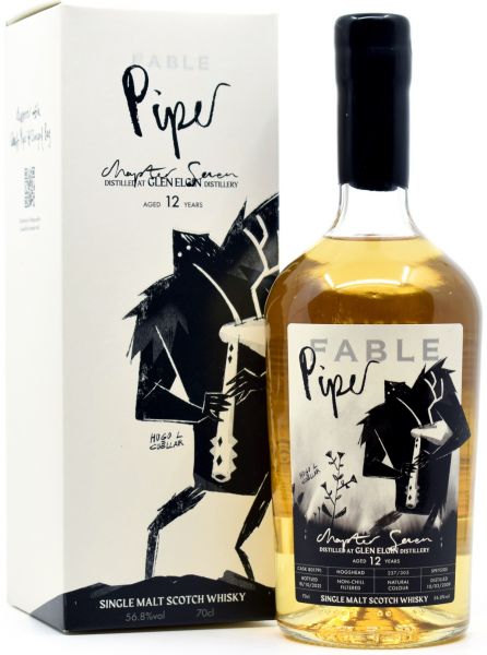 Glen Elgin 12 Jahre Fable Whisky Chapter Seven Piper 56,8% vol.