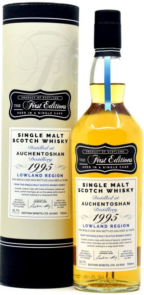 Auchentoshan 25 Jahre 1995/2021 First Editions 51,7% vol.