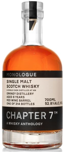 Orkney (Whitlaw) 8 Jahre 2014/2022 Red Wine Cask Chapter 7 MONOLOGUE 52,8% vol.