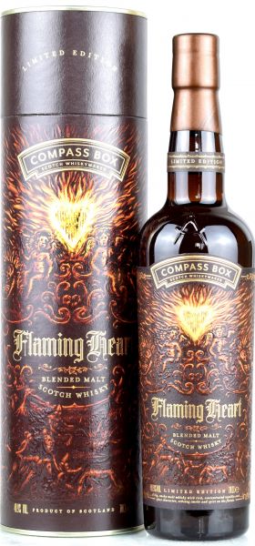 Flaming Heart Compass Box 48,9% vol.