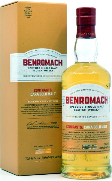 Benromach 2010/2022 Contrasts:Cara Gold 46% vol.