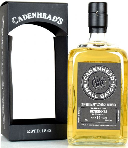 Benrinnes 14 Jahre 2004/2018 Cadenhead 55,4% vol.