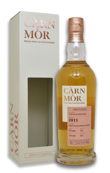 Linkwood 10 Jahre 2011/2022 1st Fill Bourbon Carn Mor Strictly Limited 47,5% vol.