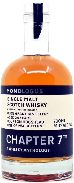 Glen Grant 24 Jahre 1998/2022 Chapter 7 MONOLOGUE #20 51,1% vol.