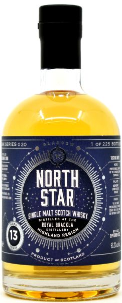 Royal Brackla 13 Jahre 2008/2022 Sherry Cask North Star Spirits #020 exclusive 53,2% vol.