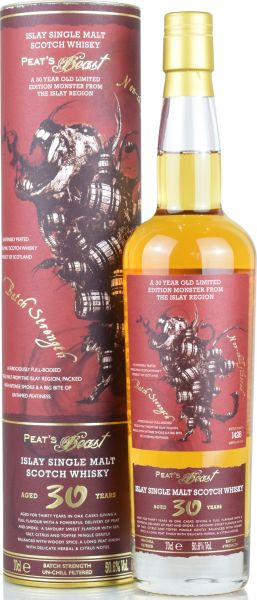 Peat's Beast 30 Jahre 2021 50,6% vol.