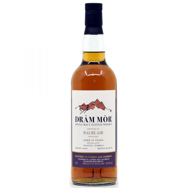 Balblair 14 Jahre 2011/2025 1st Fill Oloroso Quarter Cask Dram Mor 52,5% vol.