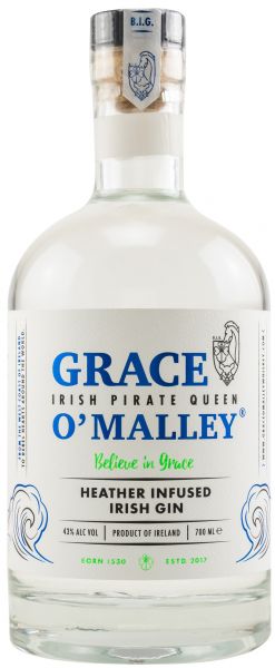 Grace O’Malley Heather Infused Irish 43% vol.