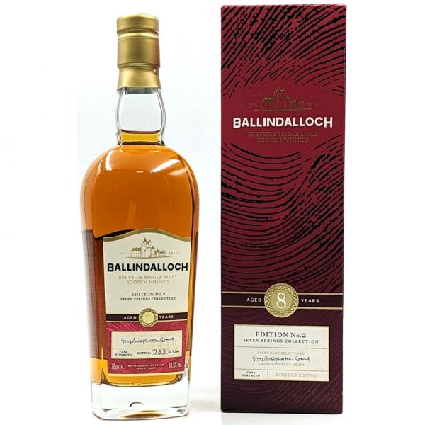 Ballindalloch 8 Jahre Edition No. 2 Seven Springs Collection 60,6% vol.