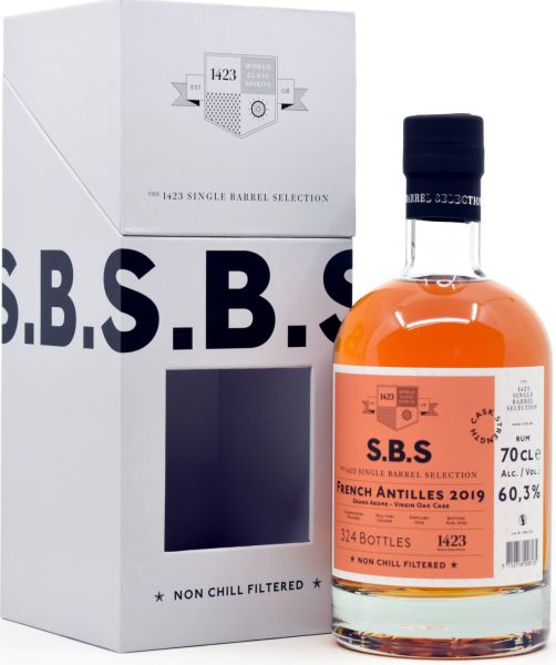 S.B.S. French Antilles 2019/2023 Single Cask 60,3% vol.