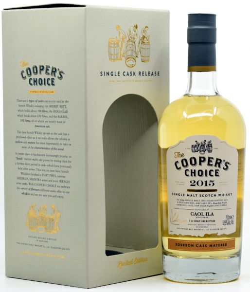 Caol Ila 2015/2024 Bourbon Cask Cooper's Choice 52,5% vol.