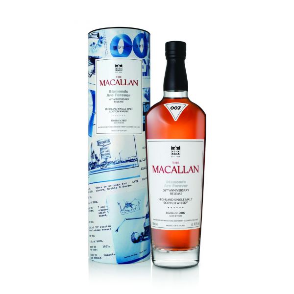 Macallan 18 Jahre 2007 007 Diamonds are Forever 55 Anniversary Release 45,5% vol.