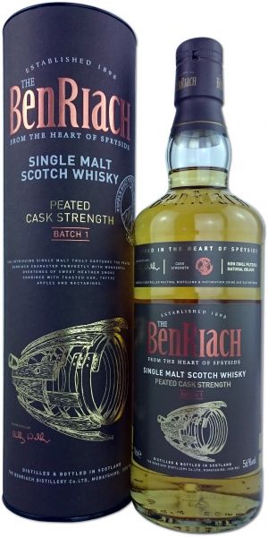 Benriach Peated Cask Strength Batch 1