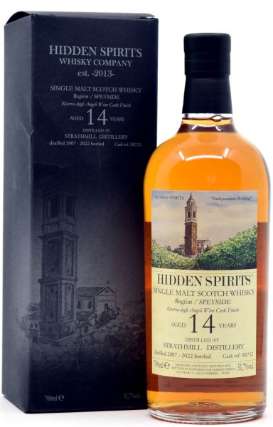 Strathmill 14 Jahre 2007/2022 Wine Cask Hidden Spirits 51,7% vol.