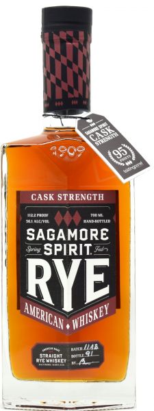 Sagamore Spirit Straight Rye Cask Strength 56,1% vol.