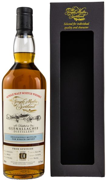 Glenallachie 10 Jahre 2011/2022 Sherry Cask The Single Malts of Scotland #900222 59,7% vol.