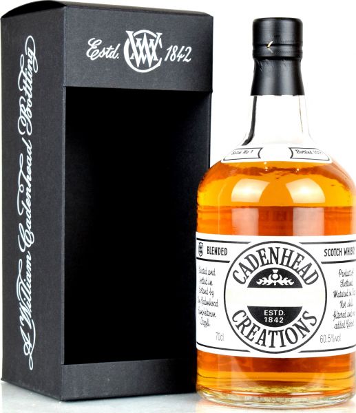 Creations Blend Light, Creamy, Smoky 10 Jahre 2007/2018 Cadenhead 60,5% vol.