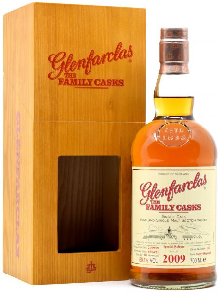Glenfarclas 2009/2021 Family Casks Exclusive for Germany #1832 60,1% vol.