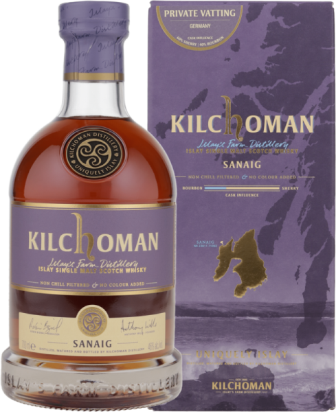 Kilchoman Sanaig Private Vatting Germany Exclusive 46% vol.
