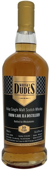 Caol Ila 2015/2025 1st Fill PX Sherry Cask Whiskydudes 55,6% vol.