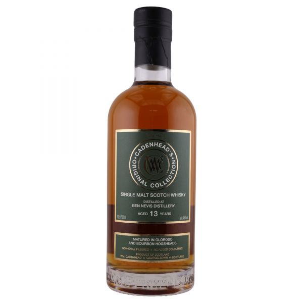 Ben Nevis 13 Jahre 2012/2026 Oloroso Sherry Cadenhead's Original Collection 46% vol.