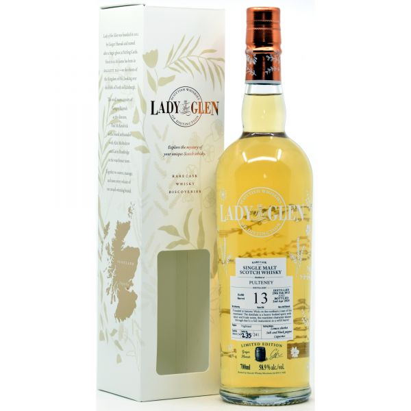 Pulteney 13 Jahre 2012/2025 Lady of the Glen 58,3% vol.