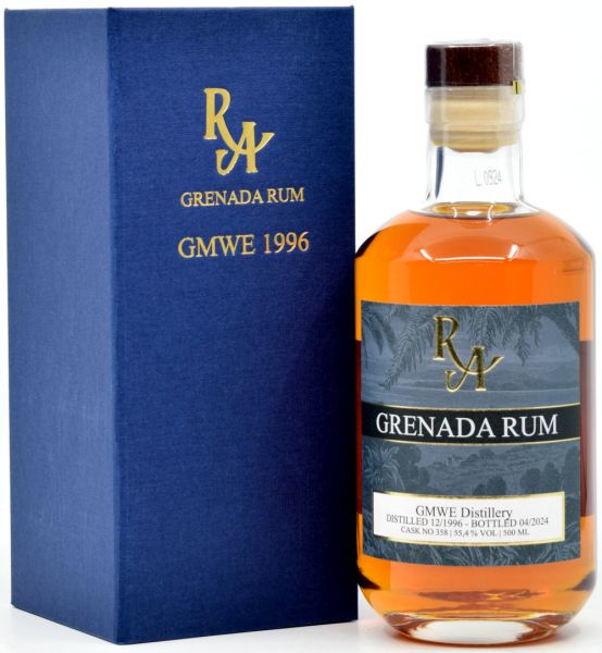 Grenada (GMWE) 27 Jahre 1996/2024 Rum Artesanal Single Cask #358 55,4% vol.