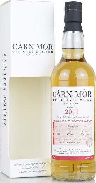 Burnside 8 Jahre 2011/2020 Carn Mor Strictly Limited 47,5% vol.