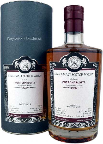 Port Charlotte 15 Jahre 2002/2017 Malts of Scotland