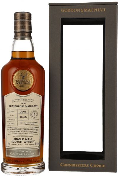 Glenburgie 15 Jahre 2008/2024 Sherry Cask Gordon & MacPhail Cask Strength 57,4% vol.