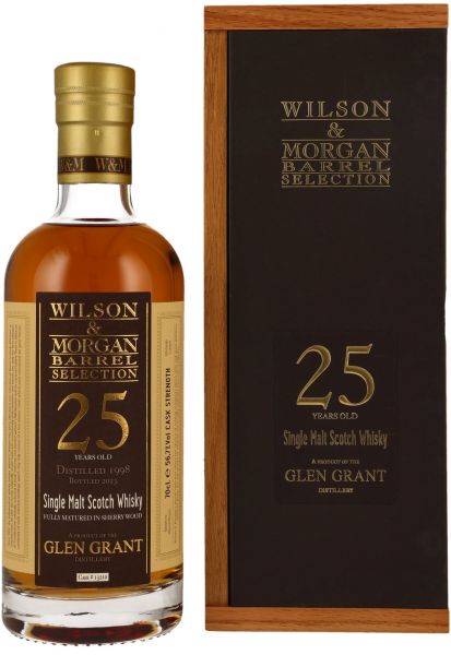 Glen Grant 25 Jahre 1998/2023 Sherry Cask Wilson &amp; Morgan 56,7% vol.