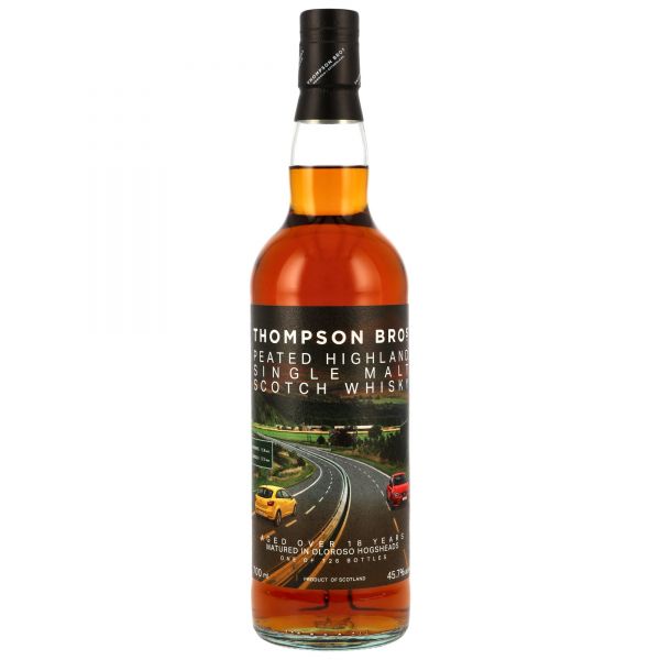 Highland Single Malt (Peated) 18 Jahre Oloroso Sherry Casks Thompson Bros 45,7% vol.